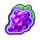 viva lock vegas grape symbol icon