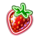 viva lock vegas strawberry symbol icon