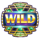 viva lock vegas wild symbol icon
