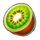 volcanic wilds kiwi slice symbol icon
