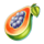 volcanic wilds papaya symbol icon