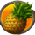 volcano blast 10x pineapple symbol icon