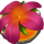 volcano blast 10x pink flower symbol icon