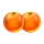 volcano coins orange symbol icon