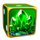 volcano explosive dice green dice symbol icon