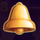 volcano fruits bell symbol icon