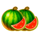 volcano golden coins melon symbol icon