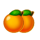 volcano golden coins orange symbol icon