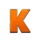 volcano power hold and hit 3x3 k symbol icon