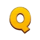 volcano power hold and hit 3x3 q symbol icon