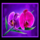 volcano rising flower symbol icon