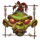 voodoo hex zombie symbol icon