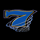 vortex blue symbol icon