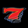 vortex red symbol icon