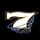 vortex white symbol icon