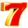 wandering wild dice red seven symbol icon