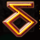 ways of the labyrinth bronze symbol icon