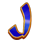 wealth and happy life letter j symbol icon
