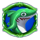 wealthy sharks green symbol icon