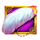 well of wishes feather symbol icon