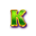 well of wishes k symbol icon