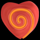 well of wonders powerpoints heart red symbol icon
