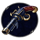 werewolf darkest flame gun symbol icon