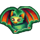 werewolf it up bat symbol icon