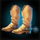 western gold 2 boots symbol icon