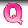 wgs funky chicken q symbol icon