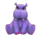 whack a fluffy hippo symbol icon