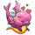 whale of fortune pinkwhale symbol icon