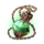 whats up witches green pendant symbol icon
