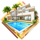 wheel of luck hold and win house symbol icon