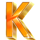 wheel of luck hold and win k symbol icon