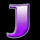 white wizard j symbol icon