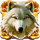 white wolf link deluxe white wolf symbol icon
