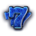 wild 4th fruits sevens symbol icon