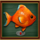 wild bass multiplier 1 symbol icon