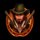 wild bills bounties gunman symbol icon