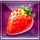 wild booster strawberry symbol icon