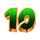 wild bounty 10 symbol icon