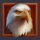 wild buffalo eagle symbol icon