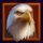 wild buffalo hold n link eagle symbol icon