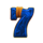 wild buffalos 7s blue seven symbol icon