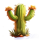 wild canyon cactus symbol icon