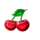 wild cascade cherry symbol icon