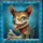 wild chapo chihuahua symbol icon