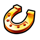 wild classic scatter horseshoe symbol icon