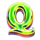 wild cleopatra q symbol icon